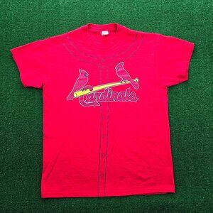 St Louis Cardinals‎ Tshirt Mens Medium Red #3 Jordan MLB Baseball Sports